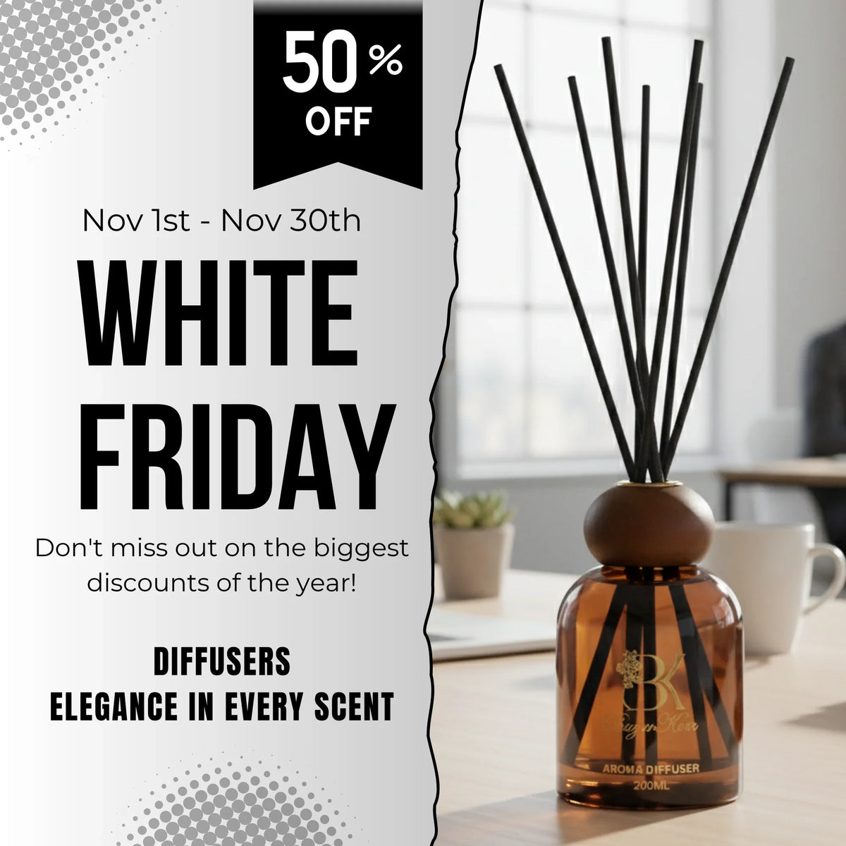 White Friday Sale UAE 2025 – Enjoy 50% OFF on Everything at Bazarkom!