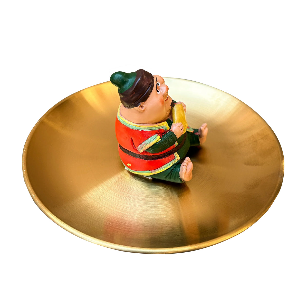  Fananees characters - Fat lovable man and Alselfi old man sitting on a presenting plate (2 piece)
