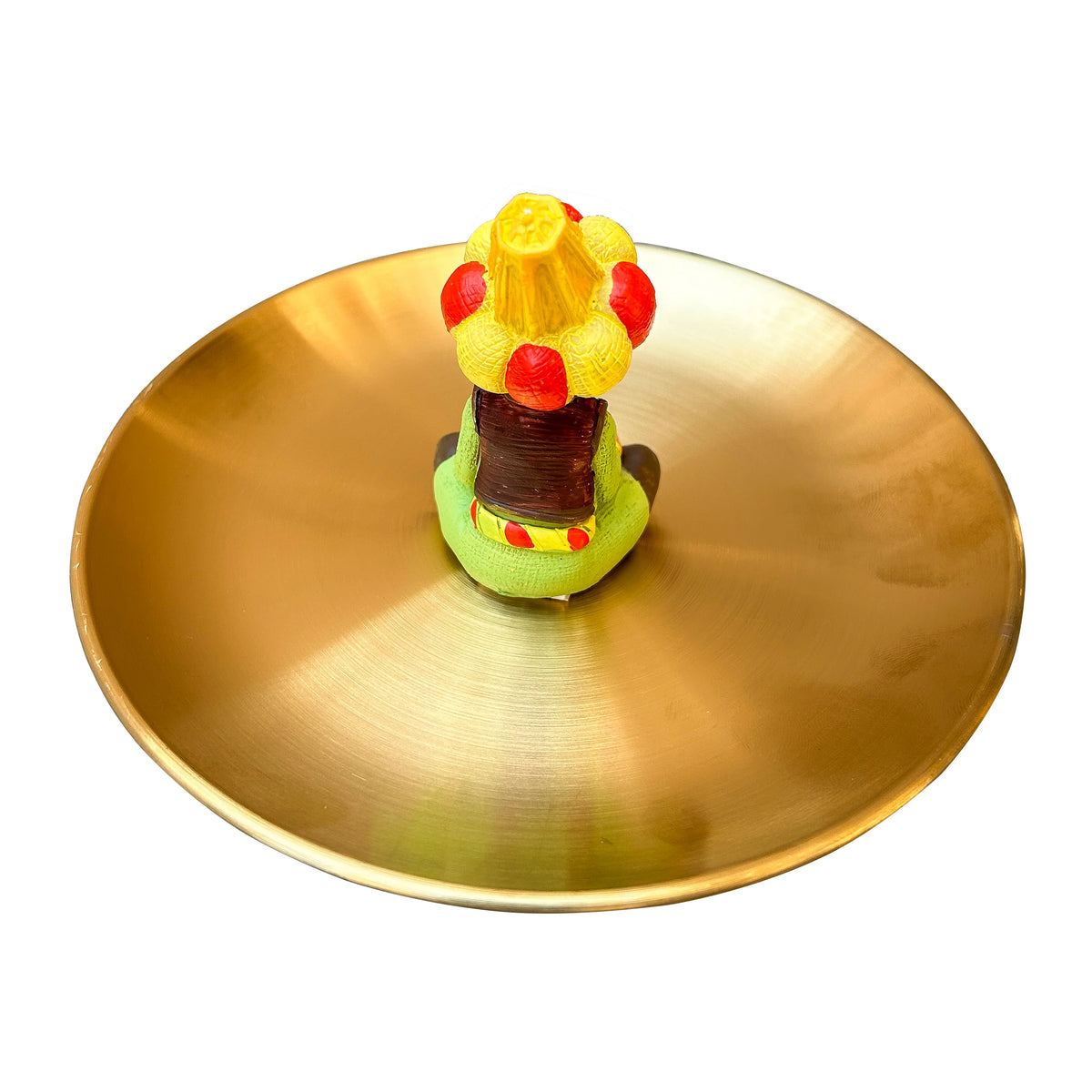  Fananees characters - Fat lovable man and Alselfi old man sitting on a presenting plate (2 piece)