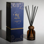 Reed aroma diffuser with glass bottle and fragrance reeds Aura - Reed Diffuser