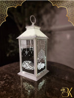 Plastic and glass Ramadan lantern for festive home decoration فانوس رمضان مصنوع من البلاستيك والزجاج