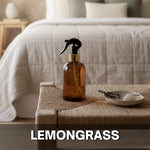 Lemongrass scented home spray in a decorative fragrance bottle Lemongrass - Home Spray