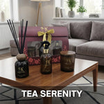 Tea Serenity fragrance set with coordinated home fragrance products مجموعة هدايا تي سيرينيتي