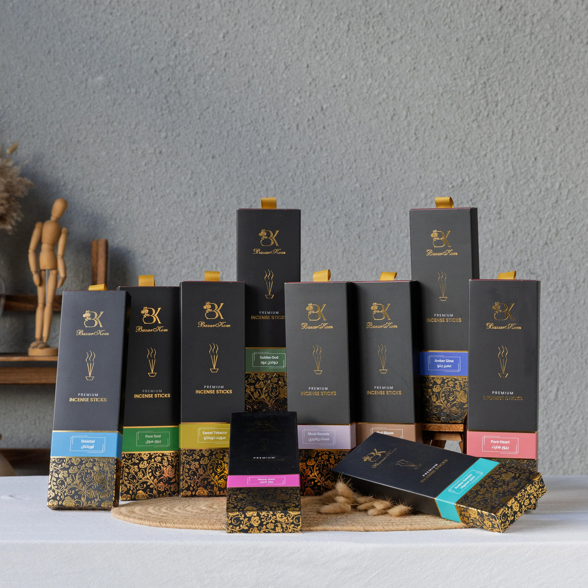 BK Oriental scented incense sticks for home fragrance أورينتال - أعواد بخور